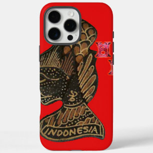 Coque iPhone 16 Pro Max Indonésie Marionnette Hohoho Design Shadow Canvas