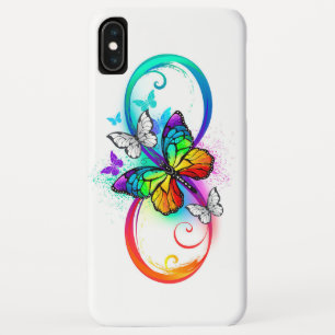 Case-Mate iPhone Case Infini brillant avec papillon arc-en-ciel