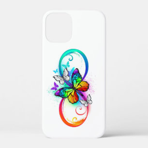 Case-Mate iPhone Case Infini brillant avec papillon arc-en-ciel