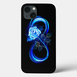 Case-Mate iPhone Case Infini lumineux avec rose bleue