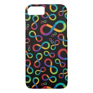 Case-Mate iPhone Case Infini Neurodiversity d'arc-en-ciel d'autisme