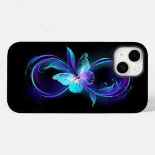 Coque Case-Mate iPhone Infinité brillante avec papillon magique