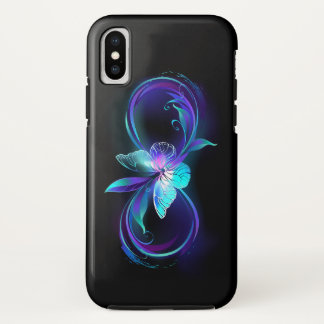 Case-Mate iPhone Case Infinité brillante avec papillon magique