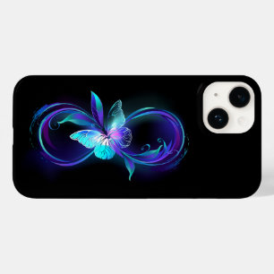 Coque Case-Mate iPhone Infinité brillante avec papillon magique