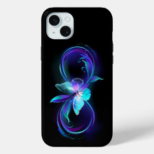 Coque Case-Mate iPhone Infinité brillante avec papillon magique