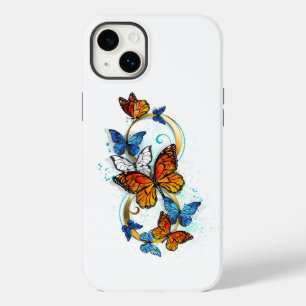 Coque Case-Mate iPhone Infinité de papillons monarques