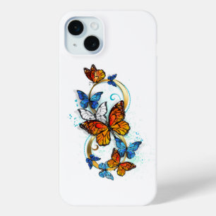 Coque Case-Mate iPhone Infinité de papillons monarques
