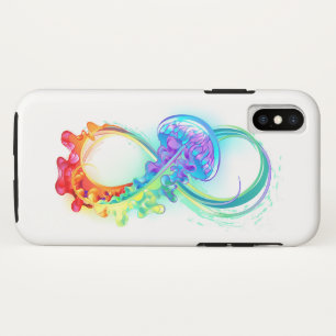 Case-Mate iPhone Case Infinity avec Rainbow Jellyfish