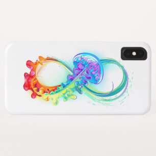 Case-Mate iPhone Case Infinity avec Rainbow Jellyfish