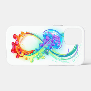 Case-Mate iPhone Case Infinity avec Rainbow Jellyfish