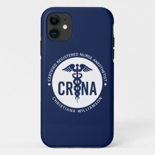 Case-Mate iPhone Case Infirmière anesthésiste certifiée CRNA personnalis
