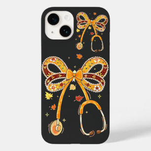 Coque Case-Mate iPhone Infirmière Citrouille rétro Vie Stethoscope Automn