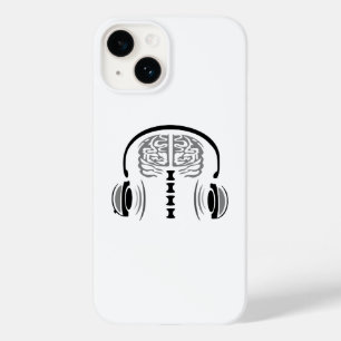 Coque Case-Mate iPhone Infirmière Gris Cerveau Écouter la chanson