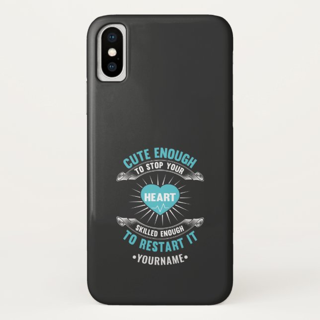 Coques Case-Mate iPhone Infirmière infirmière drôle infirmière (Dos)
