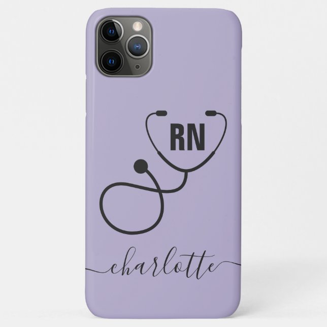 Coques Case-Mate iPhone Infirmière inscrite à la RN personnalisée (Dos)