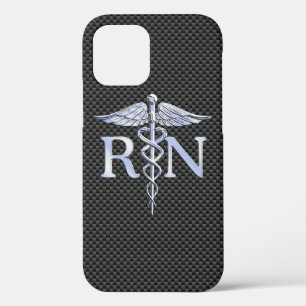 Case-Mate iPhone Case Infirmière inscrite RN Caduceus Snakes Decor