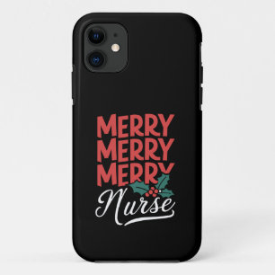 Case-Mate iPhone Case Infirmière Noël Joyeux Infirmière Cadeaux De Soins