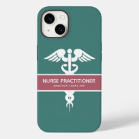 Infirmière personnalisée Praticien Dark Turquoise 