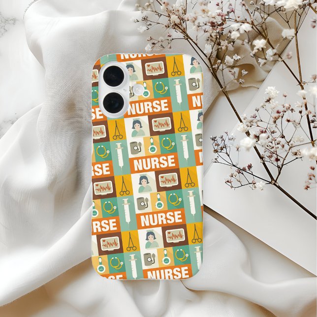 Coques Case-Mate iPhone Infirmière professionnelle de conception iconique (Créateur téléchargé)