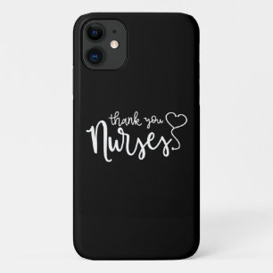 Case-Mate iPhone Case Infirmières Mercis  Script soigné