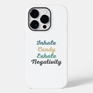 Coque Case-Mate iPhone Inhale Candy Exhale Négativité Téléphone Case