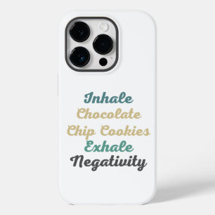 Coque Case-Mate iPhone Inhale Chocolate Chip Cookies Exhale Négativité