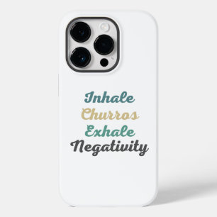 Coque Case-Mate iPhone Inhale Churros Exhale Négativité