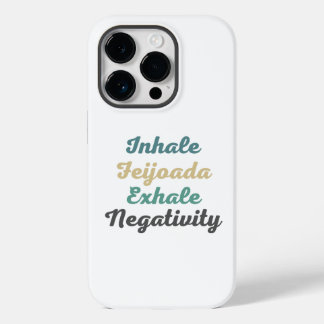 Coque Case-Mate iPhone Inhale Feijoada Exhale Négativité Téléphone