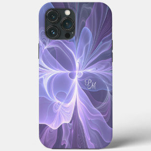 Case-Mate iPhone Case Initiales Abstraites d'art fractal