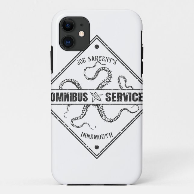 Coques Case-Mate iPhone Innsmouth Bus Service Joe Sargent (Dos)