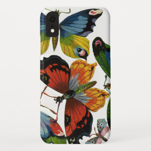 Coques Pour iPhone Insectes vintages ou des insectes, Belles papillon