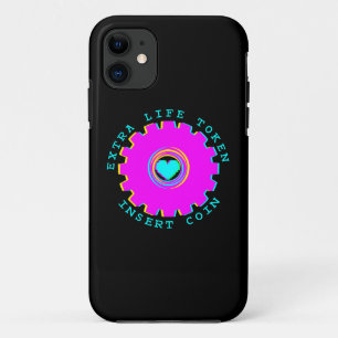 Case-Mate iPhone Case Insérer un jeton Rétro Arcade Vie supplémentaire C