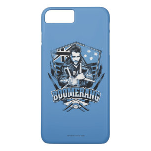Coque iPhone 7 Plus Insigne de boomerang du peloton de suicide