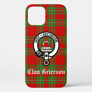 Case-Mate iPhone Case Insigne de Clan Grierson et Tartan