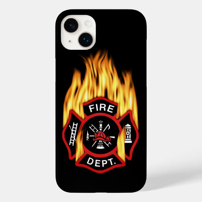 Coques Case-Mate iPhone Insigne d'incendie du service d'incendie (Verso)
