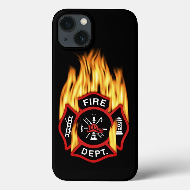 Coques Case-Mate iPhone Insigne d'incendie du service d'incendie (Verso)