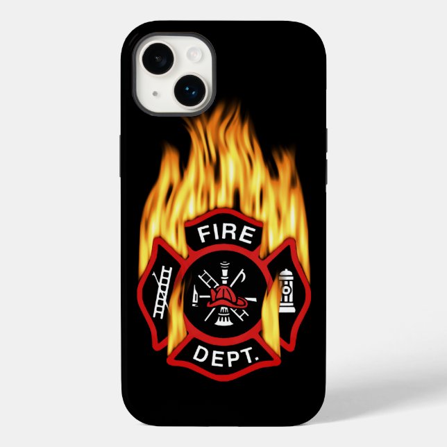 Coques Case-Mate iPhone Insigne d'incendie du service d'incendie (Verso)