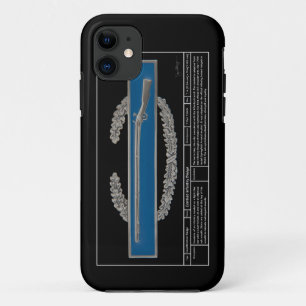 Coque Case-Mate iPhone Insigne d'infanterie de combat technique