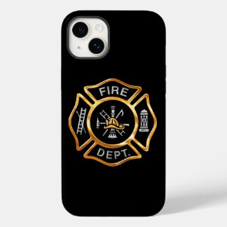 Coques Pour iPhone Insigne d'or du service des incendies