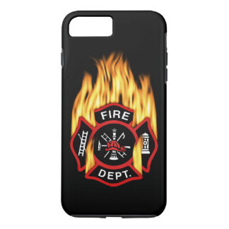 Coque Case-Mate Pour iPhone Insigne flamboyant de corps de sapeurs-pompiers