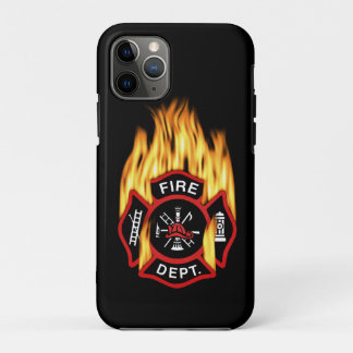 Coque Case-Mate Pour iPhone Insigne flamboyant de corps de sapeurs-pompiers