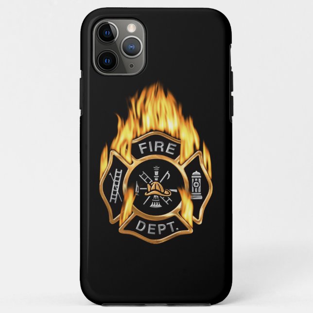 Coques Case-Mate iPhone Insigne flamboyant d'or de corps de (Dos)