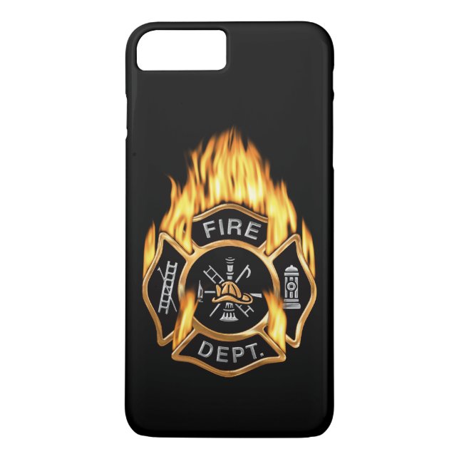 Coques Case-Mate iPhone Insigne flamboyant d'or de corps de (Dos)