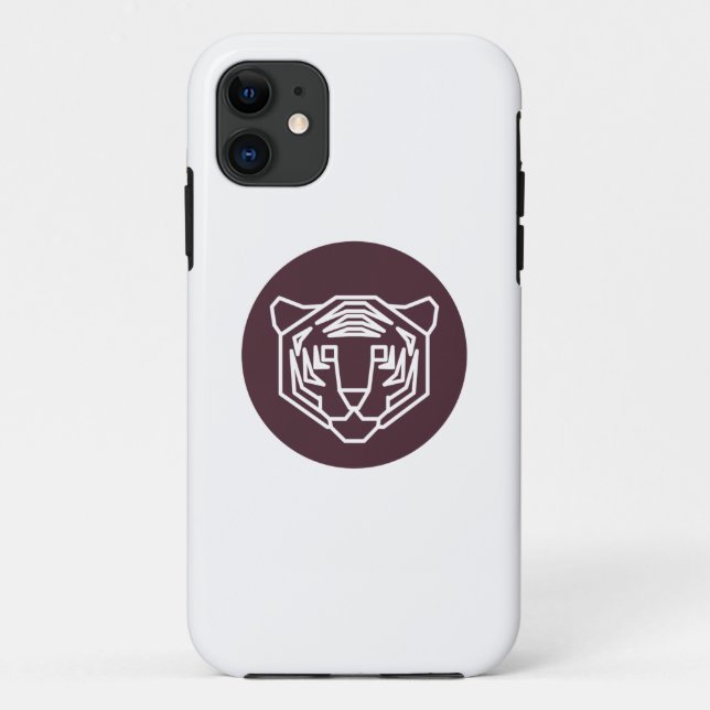 Coques Case-Mate iPhone Insigne Visage Tiger (Dos)