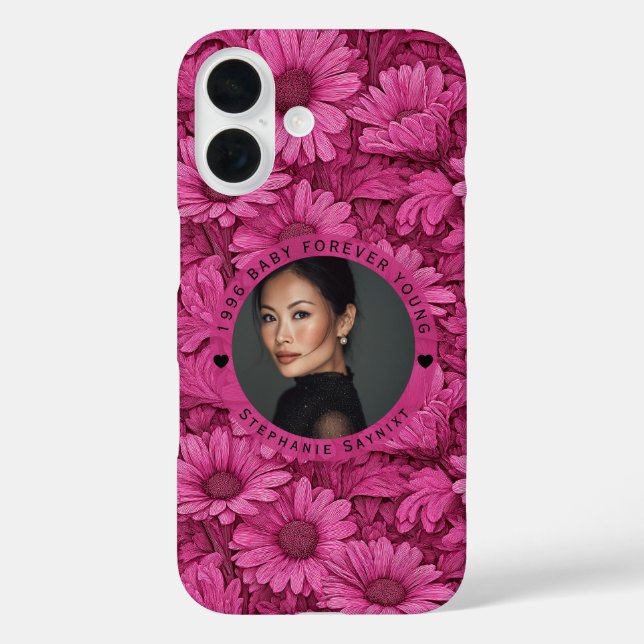 Coques Case-Mate iPhone Inspiration Marguerite 18e Anniversaire Moderne (Verso)