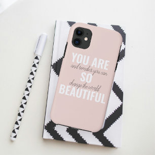 Case-Mate iPhone Case Inspiration Vous Êtes Si Belle Citation Positive