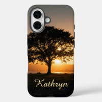 Inspirationnel Arbre Sunset Silhouette Hope Cadeau