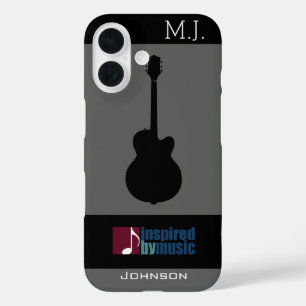 Coques iPhone 16 inspiré de la musique / guitare