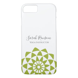 Case-Mate iPhone Case Instructeur de Yoga Fleur Lotus Vert