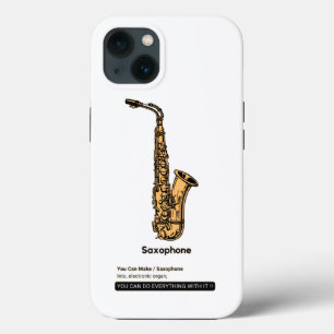 Case-Mate iPhone Case Instrument de jazz saxophone